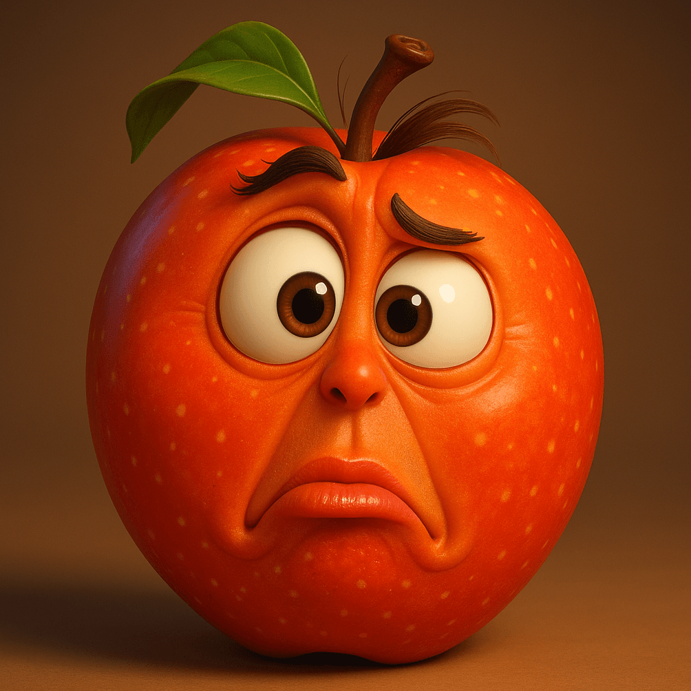 3D Fruit Caricature