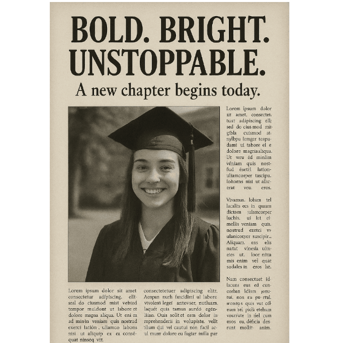 Newspaper Announcements