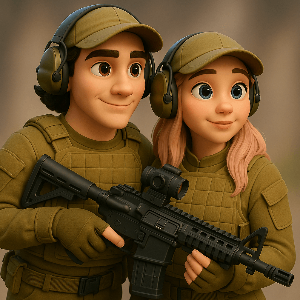 3D cartoon portrait