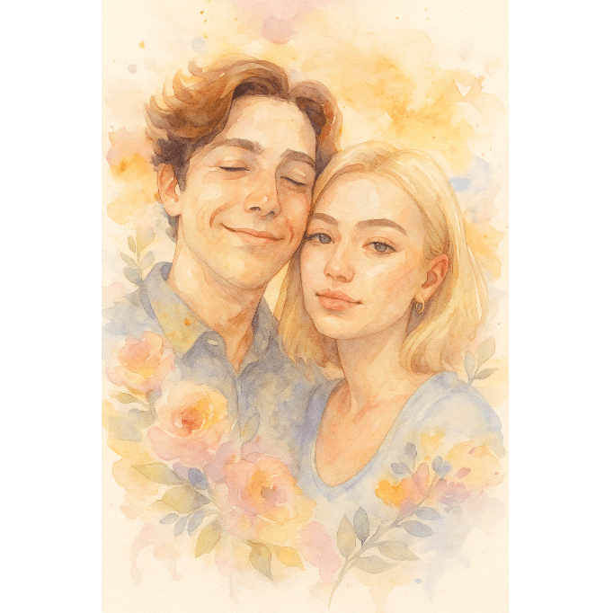 Pastel Bloom Watercolor