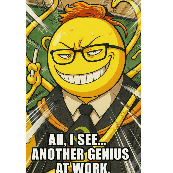 Smug Sensei Meme