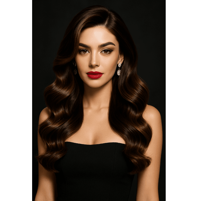Voluminous Glam Waves