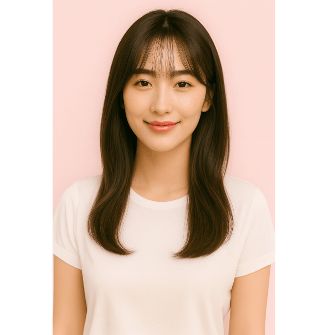 Korean See-Through Bangs 