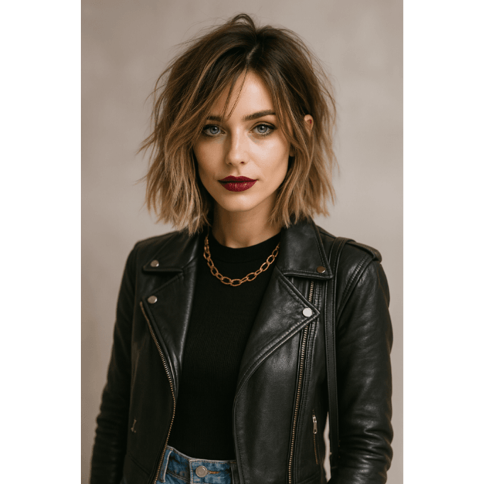 Messy Textured Lob
