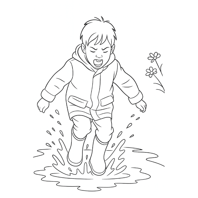 Kids Coloring Page